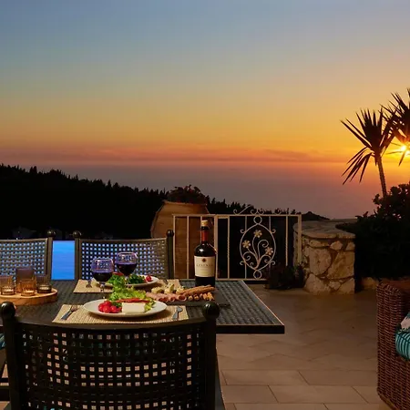 Villa Grand Lefkada - 3 Bedrooms - Kaladika - Stunning Sea Views - Well Furnished