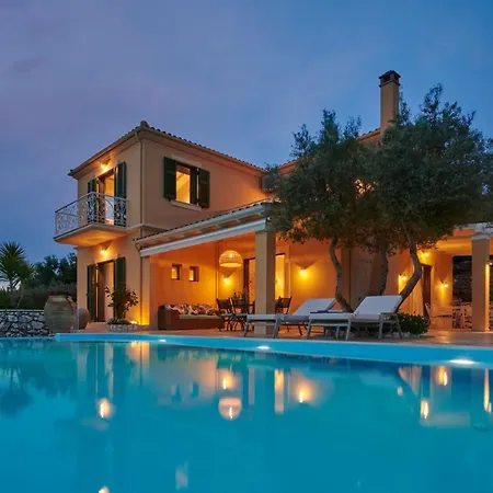 Grand Lefkada - 3 Bedrooms - Kaladika - Stunning Sea Views - Well Furnished Villa