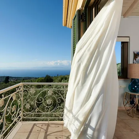Villa Grand Lefkada - 3 Bedrooms - Kaladika - Stunning Sea Views - Well Furnished