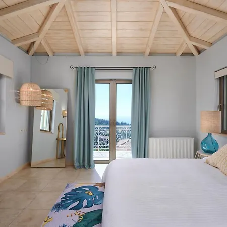 Grand Lefkada - 3 Bedrooms - Kaladika - Stunning Sea Views - Well Furnished Villa